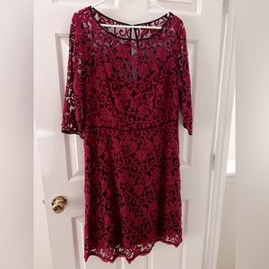 Adrianna Papell Lace Dress